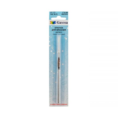Крючок GAMMA сталь d 0.5 мм 12 см в блистере MCH-S-05