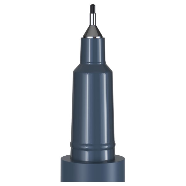 Маркер перманентный двусторонний Berlingo "Multiline PE55" 0,5/1 мм, пулевидный, черный RE-BMd_07101