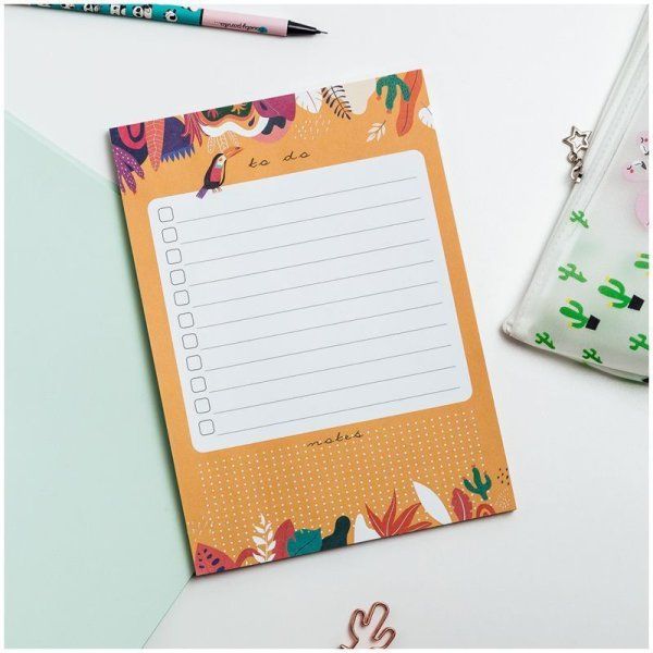 Блок для записей (To Do list) MESHU "Bright life" А5 14.8 x 21 см 50л. на склейке RE-MS_39258