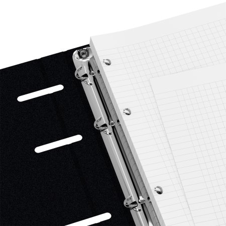 Тетрадь на кольцах 120л. A5 BG "Make noise" картон, soft-touch ламинация RE-ТК5к120_лс_57849