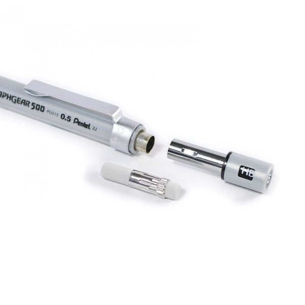 Карандаш PENTEL Graphgear 500 автоматический профессиональный 0.5 мм PG515-A Карандаш PENTEL Graphgear 500 автоматический профессиональный 0.5 мм PG515-A