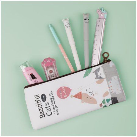 Пенал мягкий MESHU "Party" 200 x 100 мм, искусственная кожа RE-MS_42802