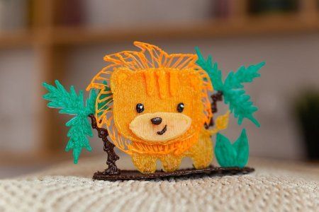 Набор PETG пластика для 3D ручки Поделкин Робокрафтика 10 шт №01 перламутровый RBC-PETG-02