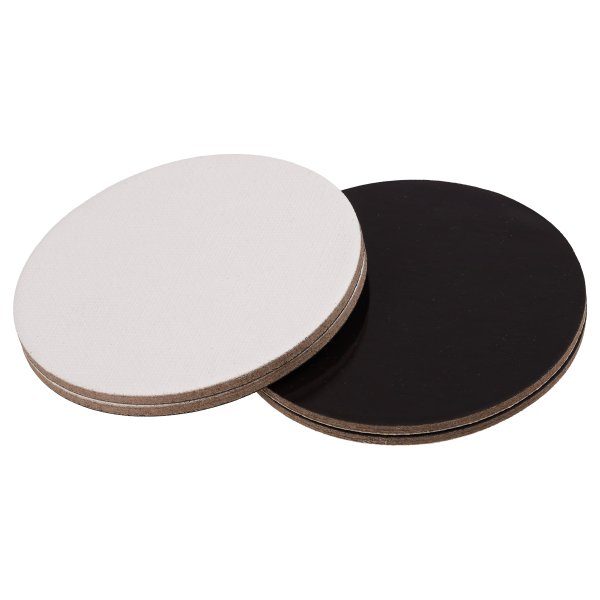 Набор холстов на магните ГАММА "Студия" 100% хлопок 7.5 см 280 г/м2 4 шт круг, мелкозернистый RE-26124_r475