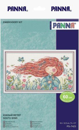 Набор для вышивания PANNA Южный ветер 19 х 12.5 см PS-7423