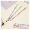 Карандаш ч/г MESHU "Meowspace" HB заточенные, c фольгированием, стразы на топе, без ластика, ассорти RE-MS_47379