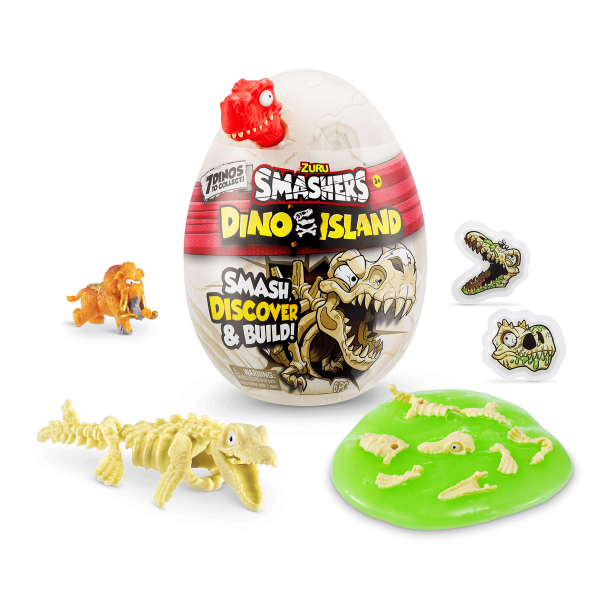Игрушка ZURU Smashers "Dino Island" Nano Egg, в ассортименте IT-7495SQ1
