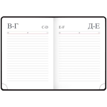 Ежедневник недатированный A6 136л. OfficeSpace "Winner" кожзам, сиреневый RE-En6_12749