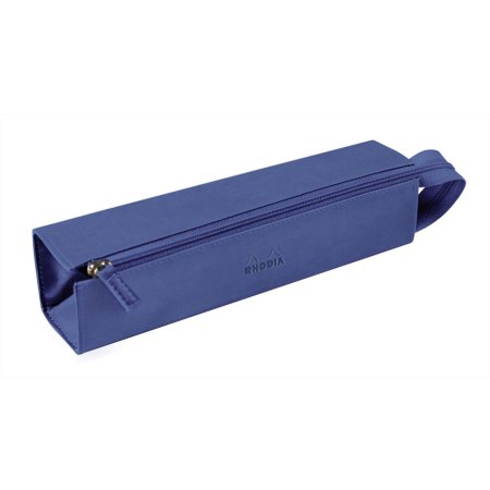 Пенал для карандашей RHODIARAMA 23 x 5 x 5 см, экокожа, сапфировый RH-319018C