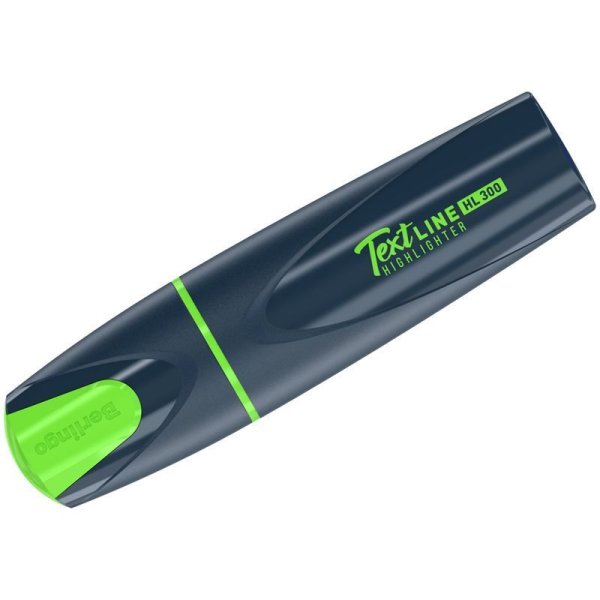 Текстовыделитель Berlingo "Textline HL300" 1-5 мм, зеленый RE-T3016