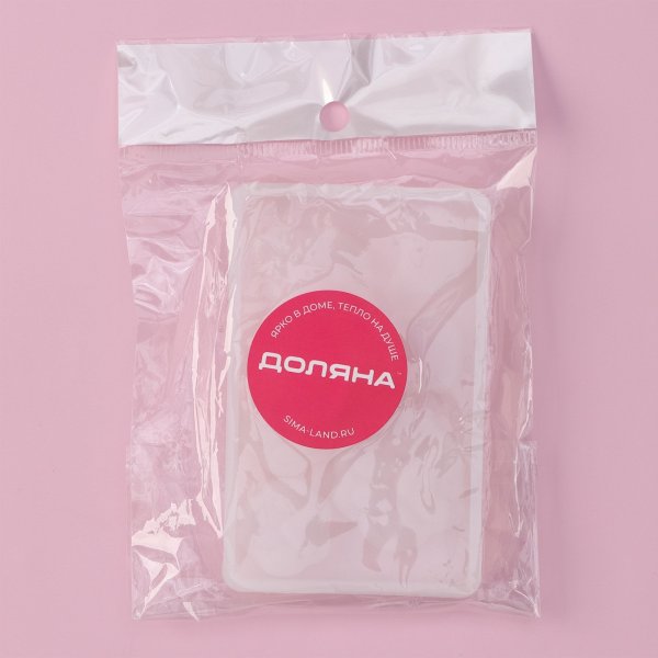 Молд силикон "Котик" 7.7 x 0.7 x 5 см прозрачный SIM-5553901