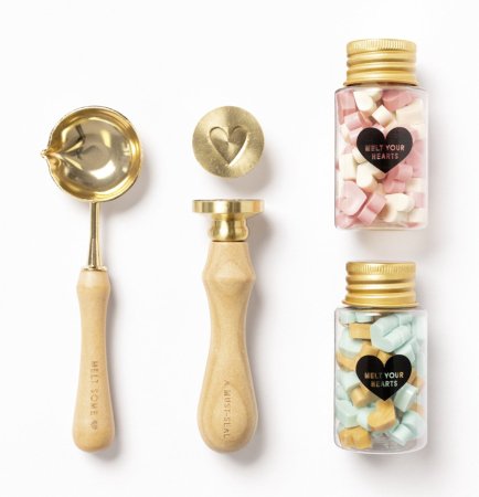 Набор для сургучной печати FOLIA PASTEL LOVE FL-23849