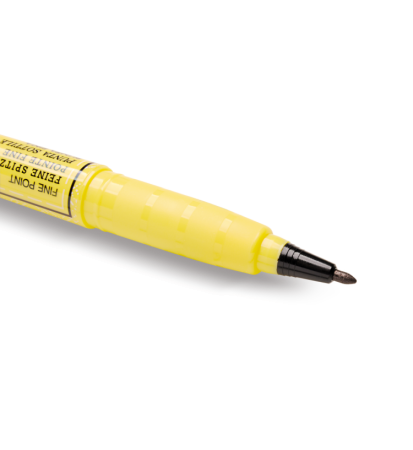 Маркер перманентный по ткани PENTEL Green Label 2 мм 1 шт пулевидный черный NM10-AO