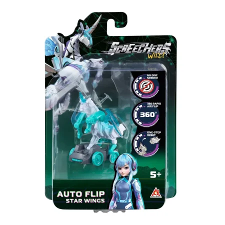 Дикие Скричеры. Машинка-трансформер Автофлип Стар Вингс S5. ТМ Screechers Wild ROS-62641