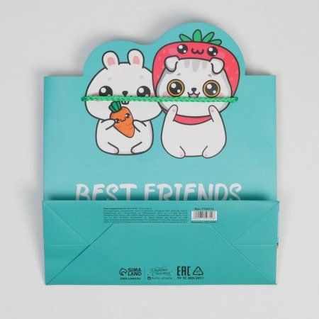 Пакет подарочный "Forever" 25 x 26 x 10 см SIM-7150712