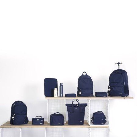 Рюкзак MILAN "1918" 25 л, 46.5 x 30 x 17 см, 4 отд, 2 бок. карм, отд д/ноут, синий ML-624604SNCB