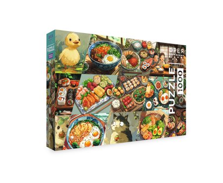 Пазл 1000 элементов ФРЕЯ "Вкус азиатской жизни" PZL-1000/58