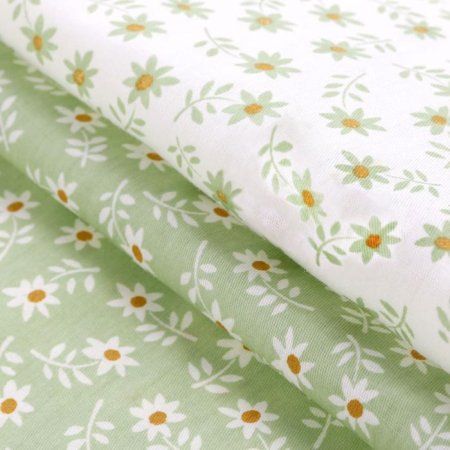 Набор тканей для пэчворка ART UZOR 50 х 50 см 2 шт «Цветочная поляна» 1872429