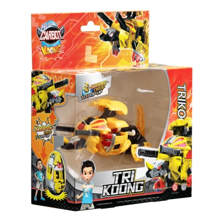 Карбот. Trikoong трансформер Кунг. ТМ Hello Carbot ROS-64280