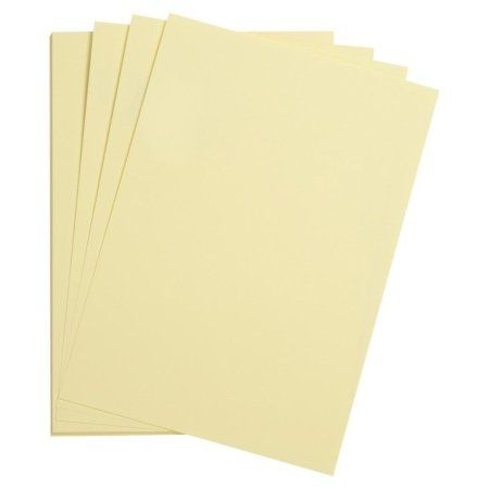 Бумага цветная CLAIREFONTAINE Maya 120 г/м2 A4 1 л, соломенно-желтый (straw yellow) RH-97367C