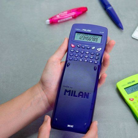 Калькулятор научный MILAN "M228" 10+2 разрядов, 228 функций, 2 батарейки, синий ML-159005BBL Калькулятор научный MILAN "M228" 10+2 разрядов, 228 функций, 2 батарейки, синий ML-159005BBL