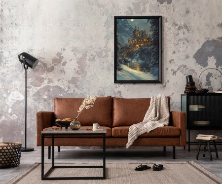 Пазл 2000 элементов ФРЕЯ "Огни снежного королевства" PZL-2000/36