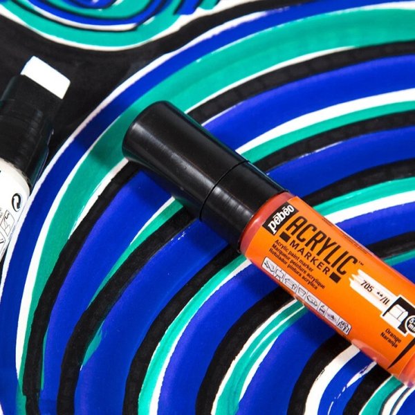 Маркер акриловый PEBEO Acrylic Marker 5-15 мм перо плоское