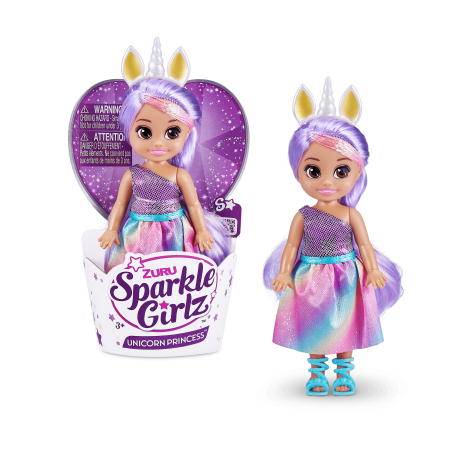 Мини-кукла ZURU Sparkle Girlz "Принцесса единорогов" в ассортименте IT-10094TQ3