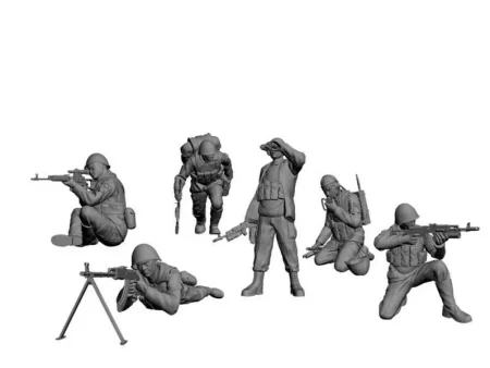 Сборная модель: Советские десантники. Афганистан З-3619 Сборная модель: Советские десантники. Афганистан З-3619