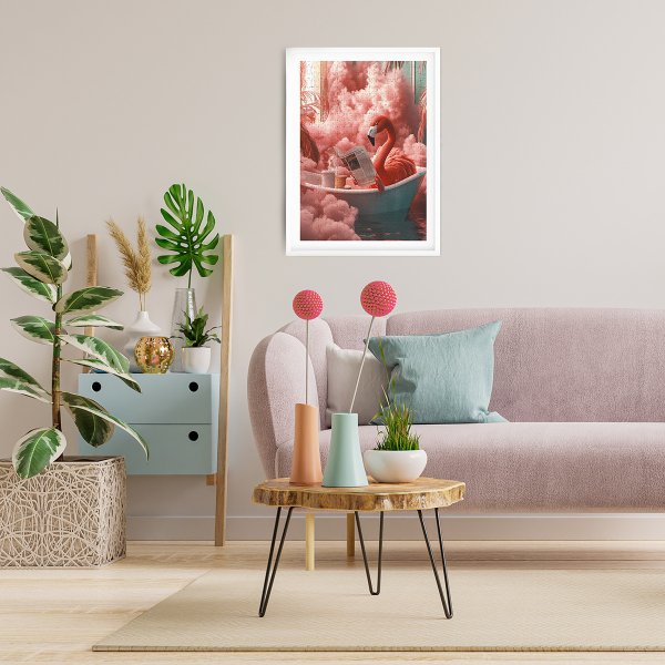 Пазл 1000 элементов ФРЕЯ "Фламинго на релаксе" PZL-1000/82