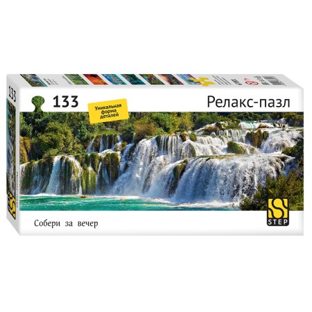 Пазл Step Puzzle 133 "Релакс-пазл. Водопад Крка" STP-67001