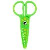 Ножницы детские пластиковые Мульти-Пульти "Приключения Енота, Крокодил" 12 см, зеленый RE-MS_49026