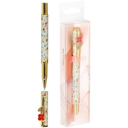 Ручка шариковая MESHU "Bloom" синяя, 1.0 мм RE-MS_94208