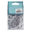 Блестки декоративные DECOLA размер 1 мм, 20 г, серебро NP-W041-202-1