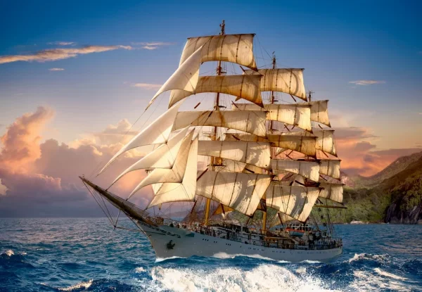Пазл Castorland 1500 Sailing At Sunset C-151431