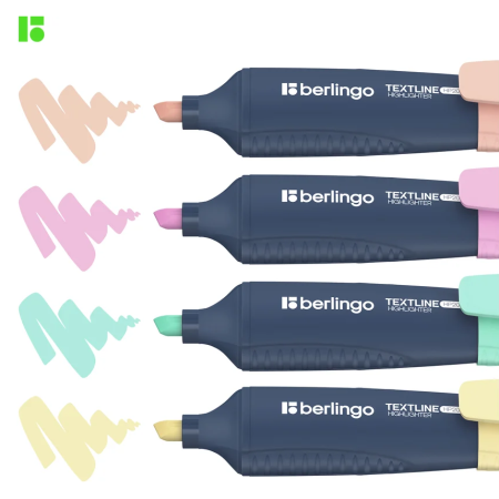 Текстовыделитель Berlingo "Textline HP200" 1-5 мм