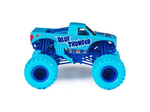 Монстер Джем. Машинка 1:24 1 шт, в ассортименте 4 вида, в откр.упаковке. Monster Jam ROS-43705
