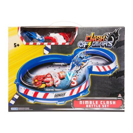 Клэш оф Гирс. Игровой набор 2 машинки Нимбл, арена мал. ТМ Clash of Gears ROS-38316