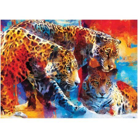 Пазл ТРИ СОВЫ 1000 "Ягуар" RE-ПК1000_54677