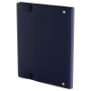 Тетрадь на кольцах 120л. A5 BG "Base" пластиковая обложка, синий, с резинкой RE-ТТ5к120_пл_63244