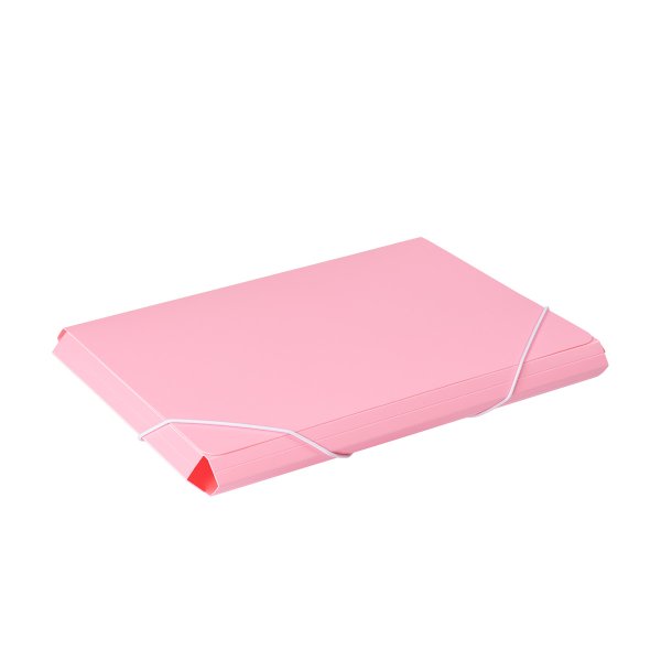 Папка на резинке А4 Expert Complete "Classic" 35 мм, 500 мкм, песок, 1 шт, розовый (ограниченный выпуск) EC234445401