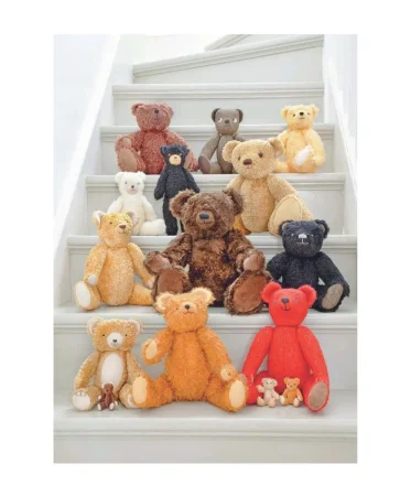 Книга Э: Коллекционные плюшевые медведи: секреты французских мастеров 978-5-699-72220-4