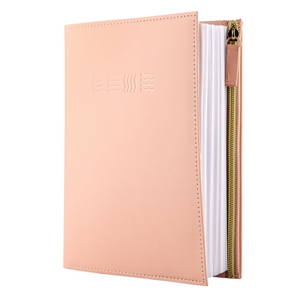 Блокнот-клатч для записей Стихия 80 г/м2, 14.2 x 20.5 см, 80 л, мягкая обложка, пудровый NP-ST04042