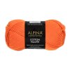Пряжа ALPINA Cotton Pallete 50% хлопок, 50% акрил 1 х 50 г 205 ± 5 м №12 оранжевый ALP-COP-12