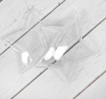 Заготовка-подвеска раздельные части "Звезда" 3.5 x 8 x 8 см 2291351