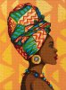Кристальная (алмазная) мозаика ФРЕЯ на подрамнике "Африканские мотивы" 30 х 40 см ALPD-156