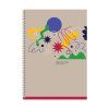 Тетрадь 96л. A4 клетка BG "Все по плану" на гребне, матовая ламинация RE-Т4гр96_лм 11927