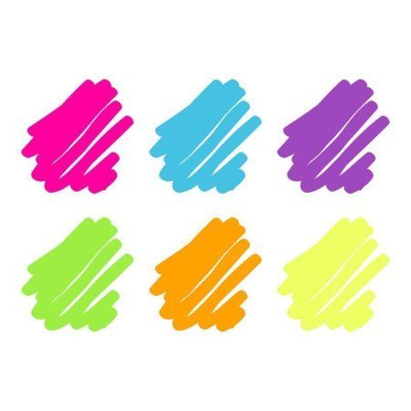 Набор гелевых ручек ArtSpace "Abstraction" 6 шт 6 цв 1.0 мм, неоновые, ПВХ чехол RE-GP6_96910