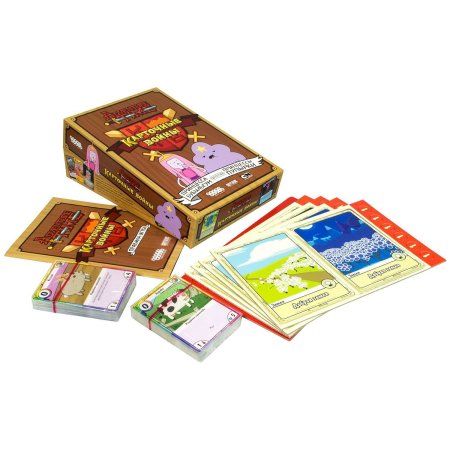 Настольная игра: Время приключений. Карточные войны. Принцесса Бубыльгум против Принцессы Пупырки MAG1709