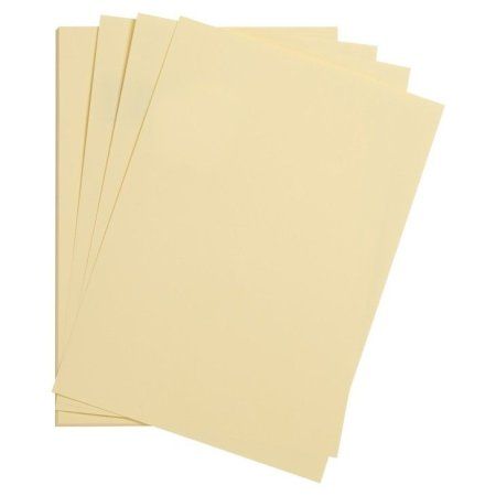 Бумага цветная CLAIREFONTAINE Maya 120 г/м2 A4 1 л, кремовый (cream) RH-97373C
